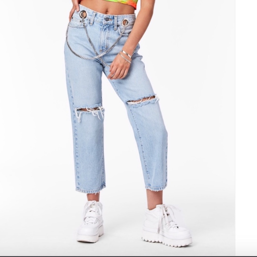 Carmar Jeans Lexi Hermia Chain Front Jean